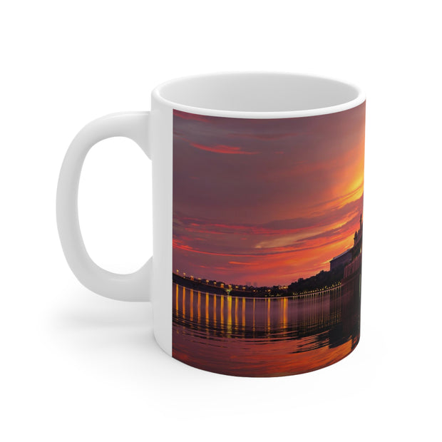 Ceramic Coffee Cups with Putra Masjid Image