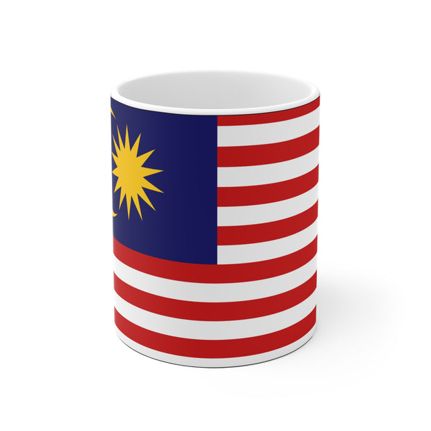 Sublimation coffee mug with Flag of Malaysia