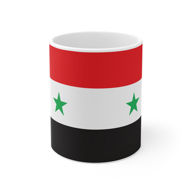 Coffee Mug, 11oz,  Flag of Syria