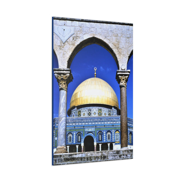 Masjid Stretched Canvas Haram al- Sharif, or Temple Mount in Jerusalem
