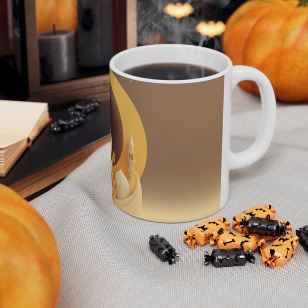 Ceramic Coffee Cups with Animated masjid image