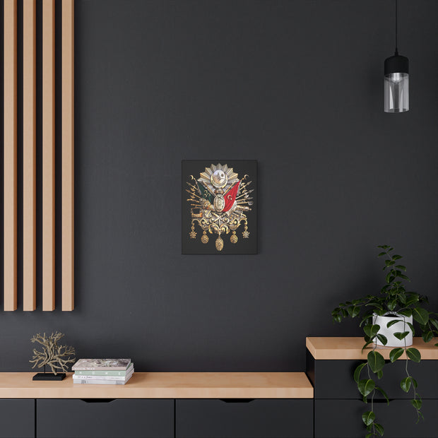 Ottoman Empire coat of arms Stretched Canvas