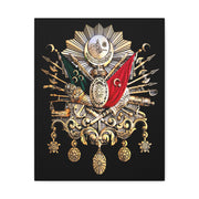 Ottoman Empire coat of arms Stretched Canvas