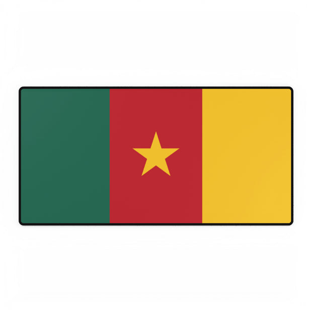 Large desk mat, Cameroon flag