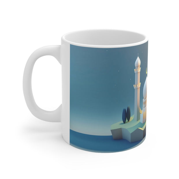Sublimation Cup with Animated Masjid image