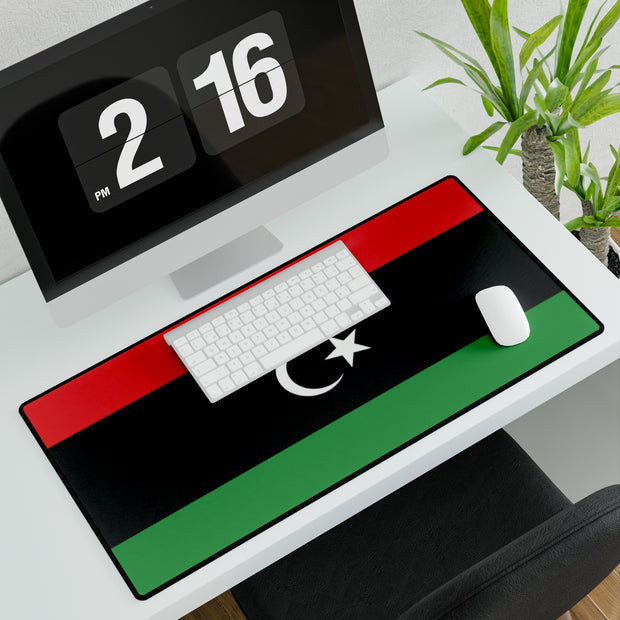 Flag of Libya large desk mat