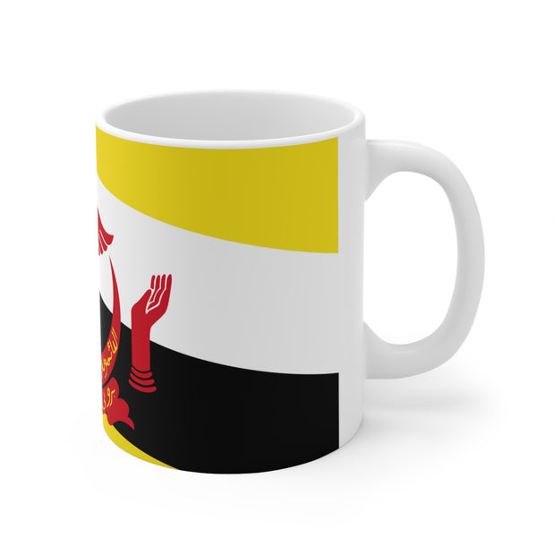 Coffee Cup with Flag of Brunei