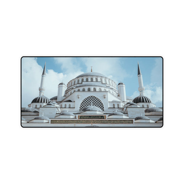 Large Desk Mats with Blue Mosque image