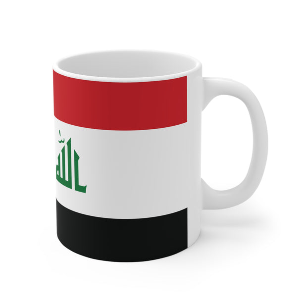 Ceramic Coffee Cup with Flag of Iraq
