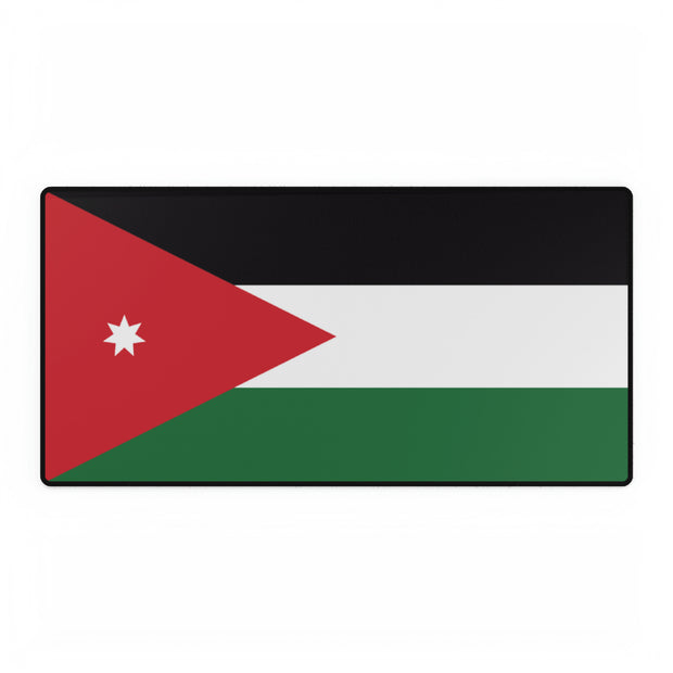 Jordan flag large desk mat