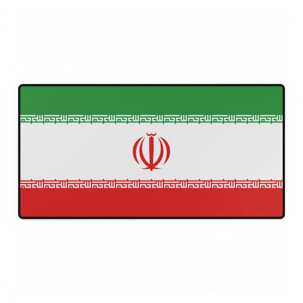 Iran flag large desk mat