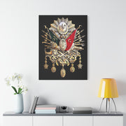 Ottoman Empire coat of arms Stretched Canvas