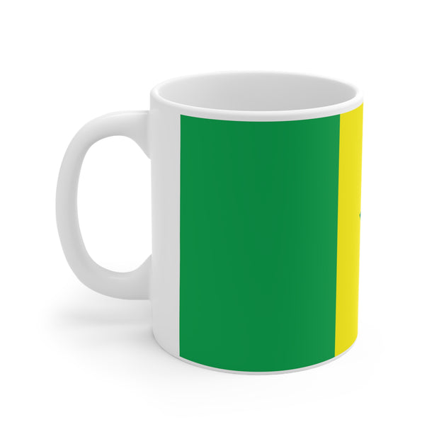 Ceramic Coffee Cups, 11oz with Flag of Senegal