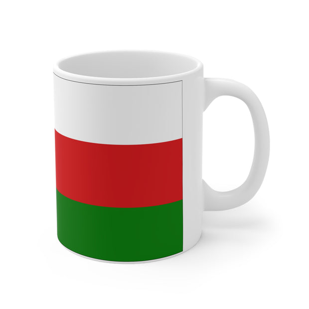 Ceramic Coffee Cups, 11oz Flag of Oman