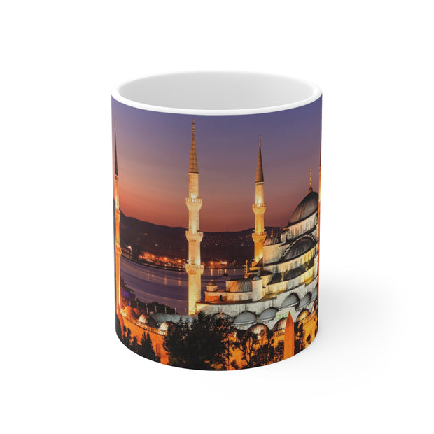 Ceramic Coffee Cups with Blue Mosque image