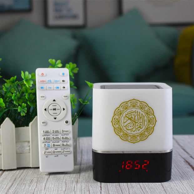 MQ-112 Bluetooth Wireless Remote LED  Touch Night Light Smart APP Control Digital AZAN Clock