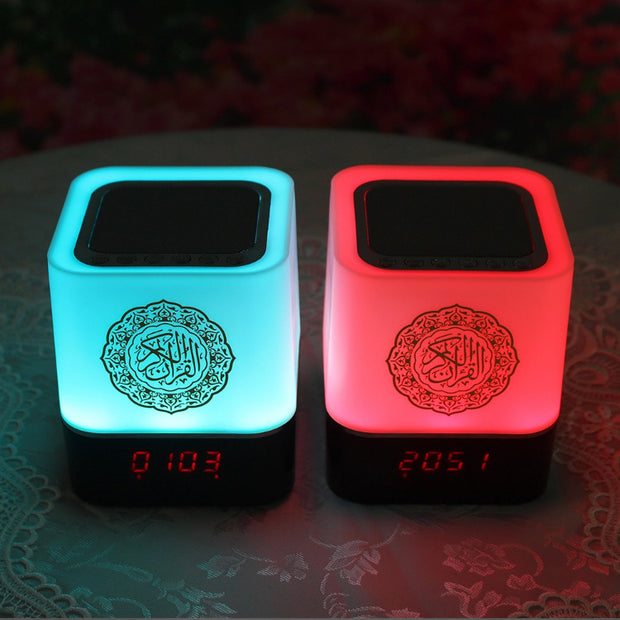 MQ-112 Bluetooth Wireless Remote LED  Touch Night Light Smart APP Control Digital AZAN Clock