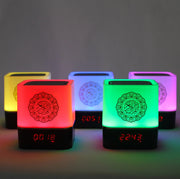 MQ-112 Bluetooth Wireless Remote LED  Touch Night Light Smart APP Control Digital AZAN Clock