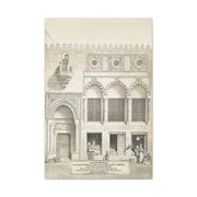 “Fair Trade is Divine” – Vintage Islamic Marketplace Canvas with Surah Al-Mutaffifin (83:1–3) Vintage Islamic Wall Art