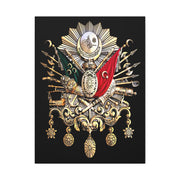 Ottoman Empire coat of arms Stretched Canvas