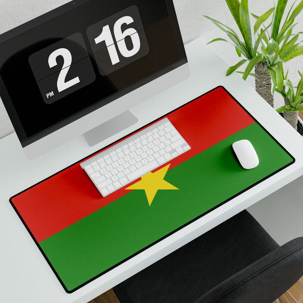 Flag of Burkina Faso large mouse pad