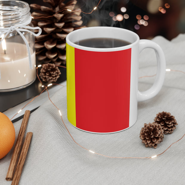 Ceramic Coffee Cups, 11oz with Flag of Senegal