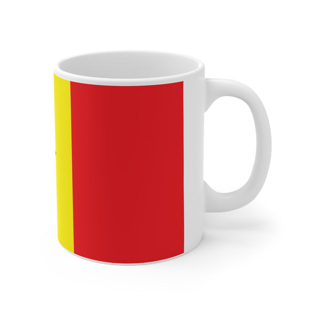 Ceramic Coffee Cups, 11oz with Flag of Senegal