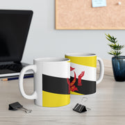 Coffee Cup with Flag of Brunei