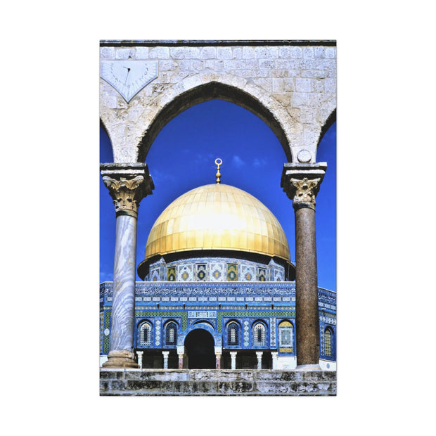 Masjid Stretched Canvas Haram al- Sharif, or Temple Mount in Jerusalem