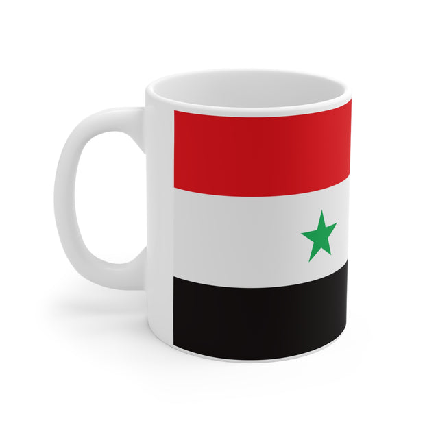 Coffee Mug, 11oz,  Flag of Syria