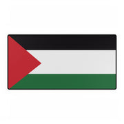 Palestine flag desk mat, Large desk mat