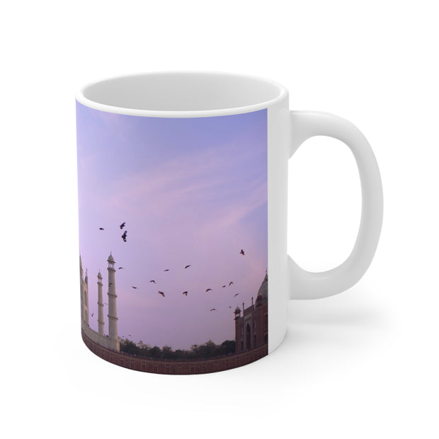 Ceramic Coffee Cup with Taj Mahal Masjid Image