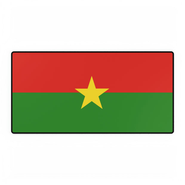 Flag of Burkina Faso large mouse pad