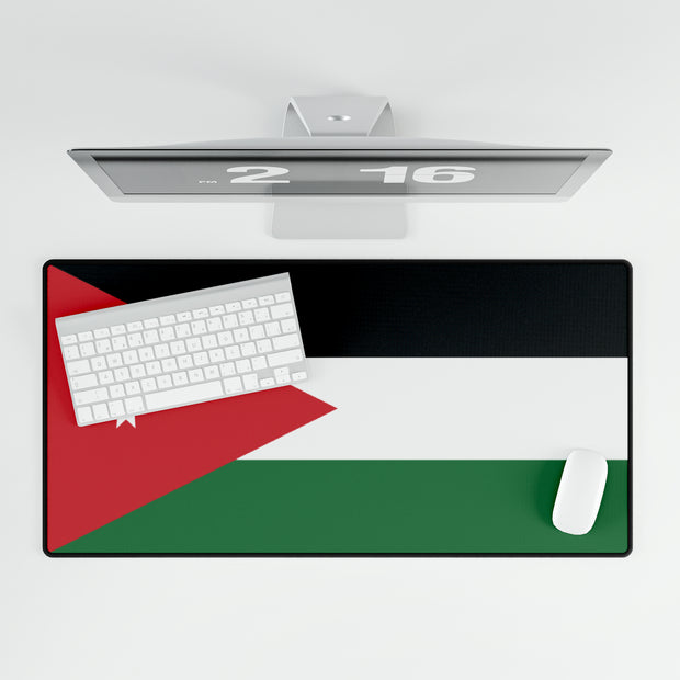 Jordan flag large desk mat