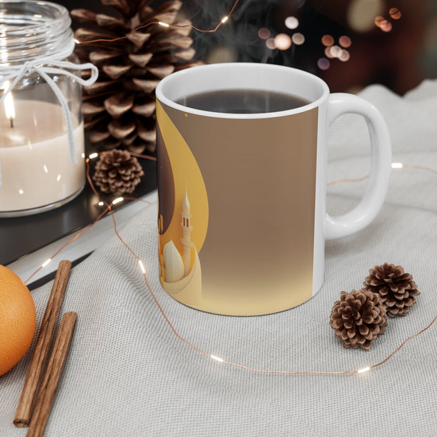 Ceramic Coffee Cups with Animated masjid image