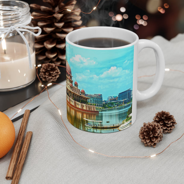 Sublimation coffee cup with Image of Putra Mosque
