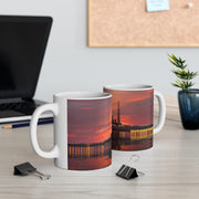 Ceramic Coffee Cups with Putra Masjid Image