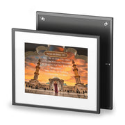 Surah Al-Ikhlas 112 Framed digital print with Masjid image