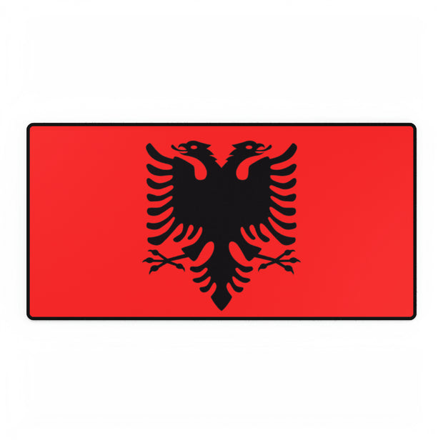 Flag of Albania, Large Mouse pad, Desk Mat