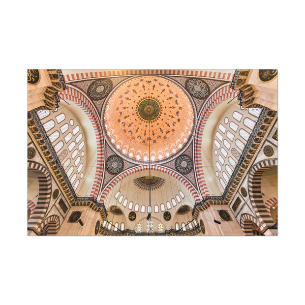 Masjid Stretched Canvas Suleymaniye Mosque Turkiye..interior