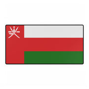 Oman flag desk mat, large desk mat
