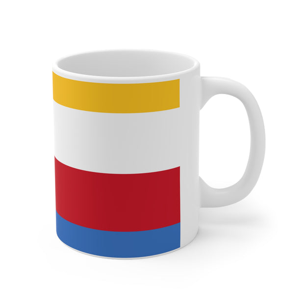 Coffee cup with Flag of Comoros