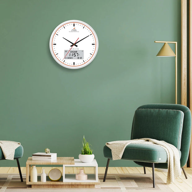  AL-FATIHA Athan Muslim Clock Digital-Analog Watch with Hijri Calendar Azan Prayer Times  Islamic Canvas and Giftware  FAJ-360 KB-FAJ-360 KW-FAJ-360 QB-FAJ-360 QW-FAJ-360 BB-FAJ-360 WW