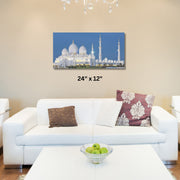Masjid Abu Dhabi Sheikh Zayed Mosque Stretched Canvas