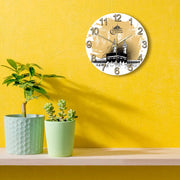 Mecca Holy Kaaba Modern Design Silent Wall Clock Ramadan Kareem Mosque