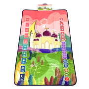 Kids Prayer Rug Islamic Electronic Interactive Praying Mat Carpet Salah Worship Masallah Speaker Blanket Children Gift