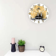 Mecca Holy Kaaba Modern Design Silent Wall Clock Ramadan Kareem Mosque