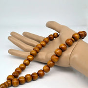 12mm Wooden 33 Prayer Beads Islamic Tasbih Subhah Masbahah