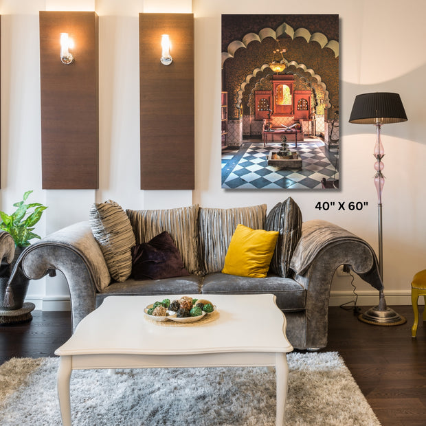Islamic architecture and decor Stretched Canvas