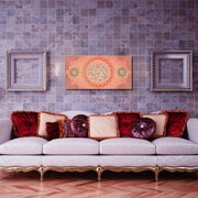Arabic Calligraphy with Shahada Quran inscription Stretched Canvas Wall Art